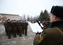 «Служу Республике Беларусь!». В Гродно военнослужащие приняли присягу (+видео)
