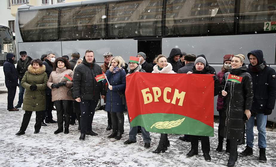 Делегаты от Гродненской области едут в Минск на VI Всебелорусское народное собрание (+видео)