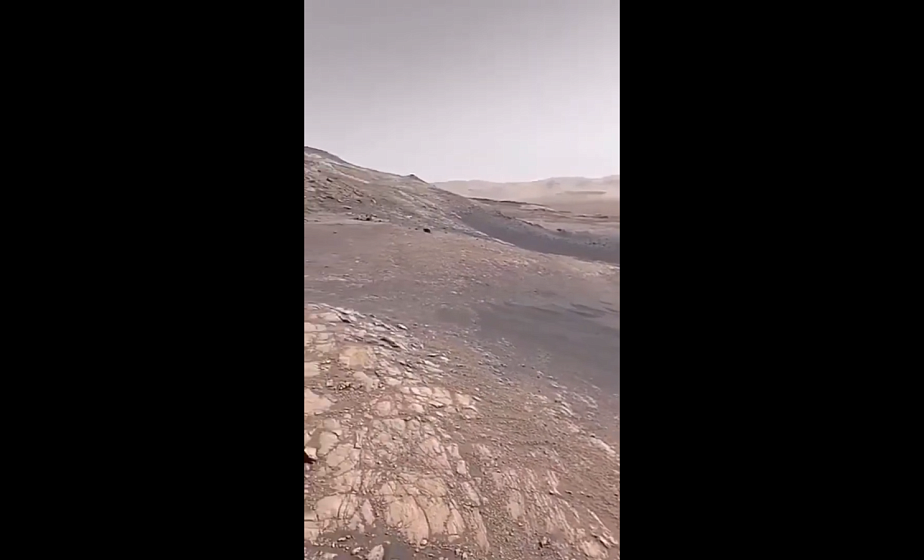 Успешное приземление. Видео настоящего Марса  