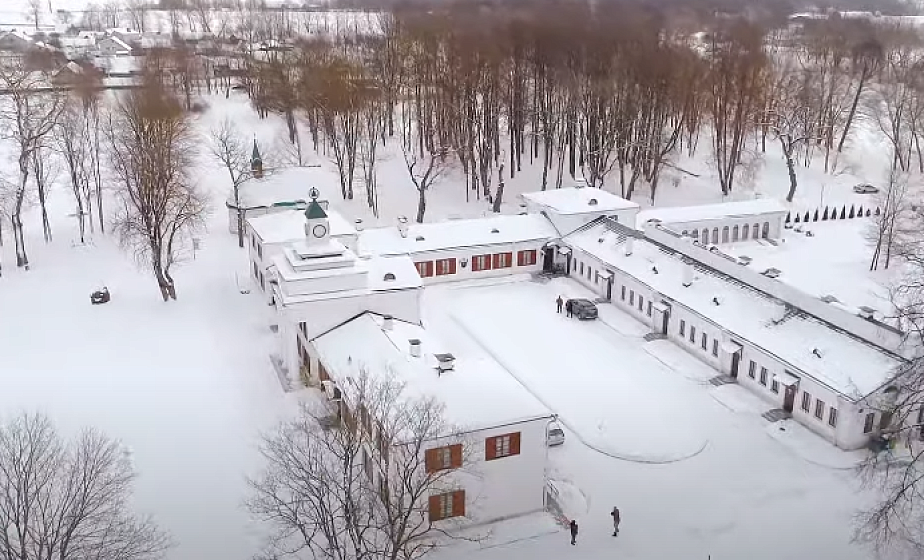 Усадьбу Огинских в Залесье сняли с высоты птичьего полета (+видео)