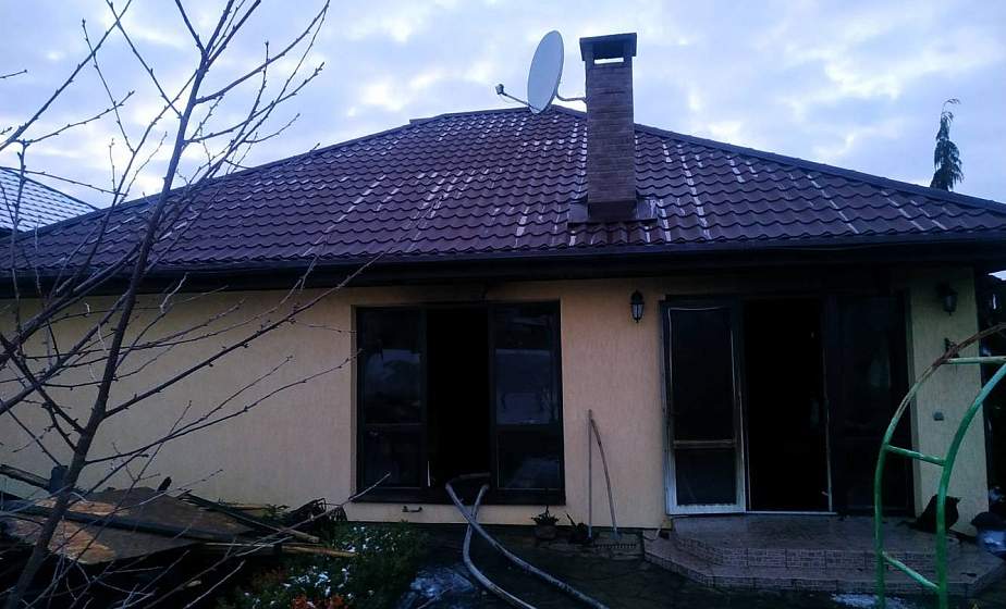Под Гродно горела баня 