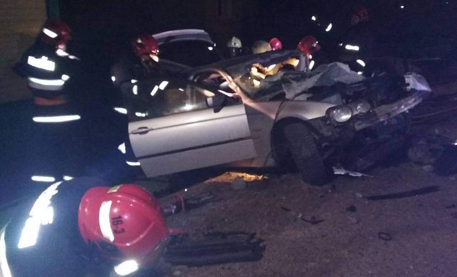 Подробности ДТП в Слониме: водителя зажало в салоне