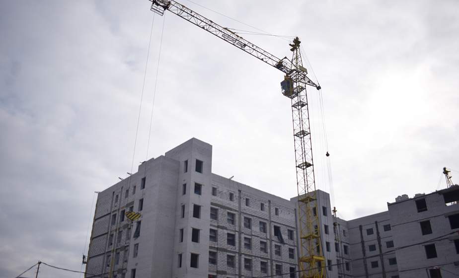 Строительство онкодиспансера в Гродно: выполнено почти 40% работ
