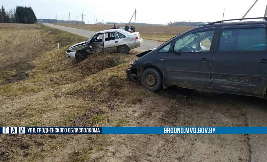 ДТП на перекрестке. Водитель оказался в больнице после аварии в Щучинском районе