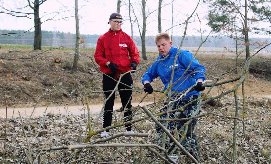 Молодежь за чистый город. В Гродно продолжается молодежный проект БРСМ «#ЗаДело!»