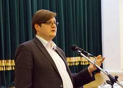 "Белорусы обязаны быть сплоченными, чтобы сохранить свою страну перед внешними вызовами". Политолог Петр Петровский провел встречу в Щучине