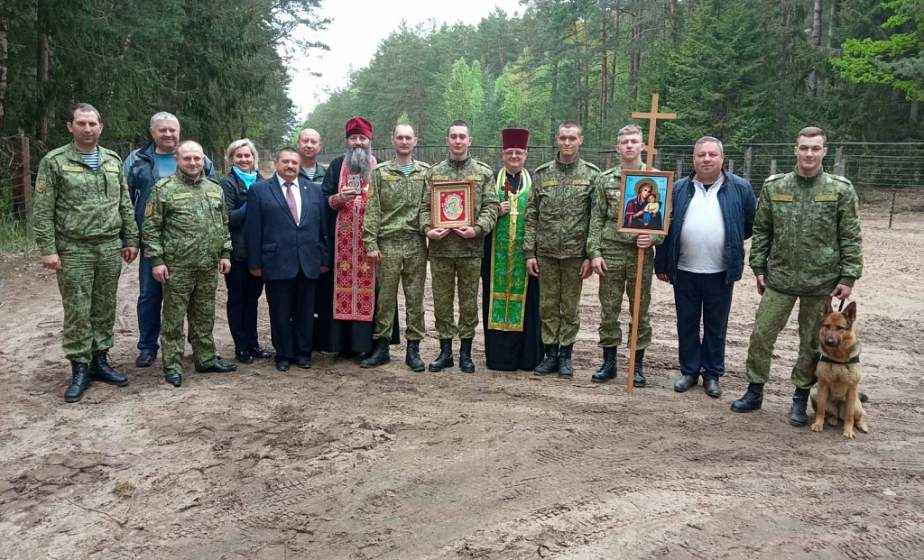  На границе в Свислочском районе был организован крестный ход