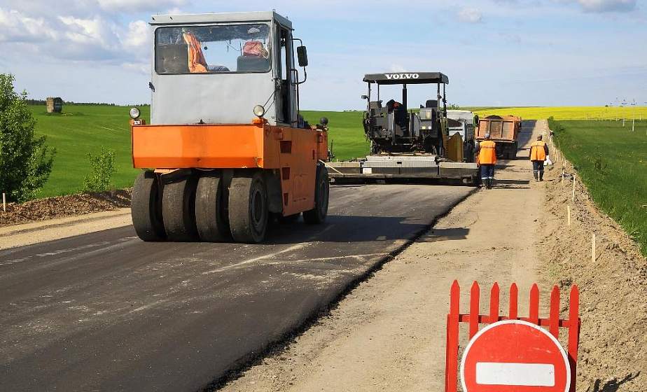 Ремонт дороги Н-6038 Гродно-Стародубовая-Одельск идет полным ходом