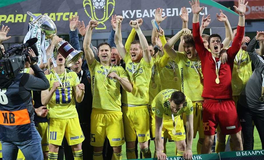 БАТЭ в пятый раз выиграл Кубок Беларуси по футболу