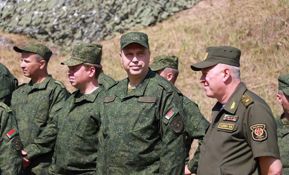 Оборона важных объектов, уничтожение диверсионных групп. В Мостах прошел заключительный этап командно-штабного учения с силами территориальной обороны (+видео)