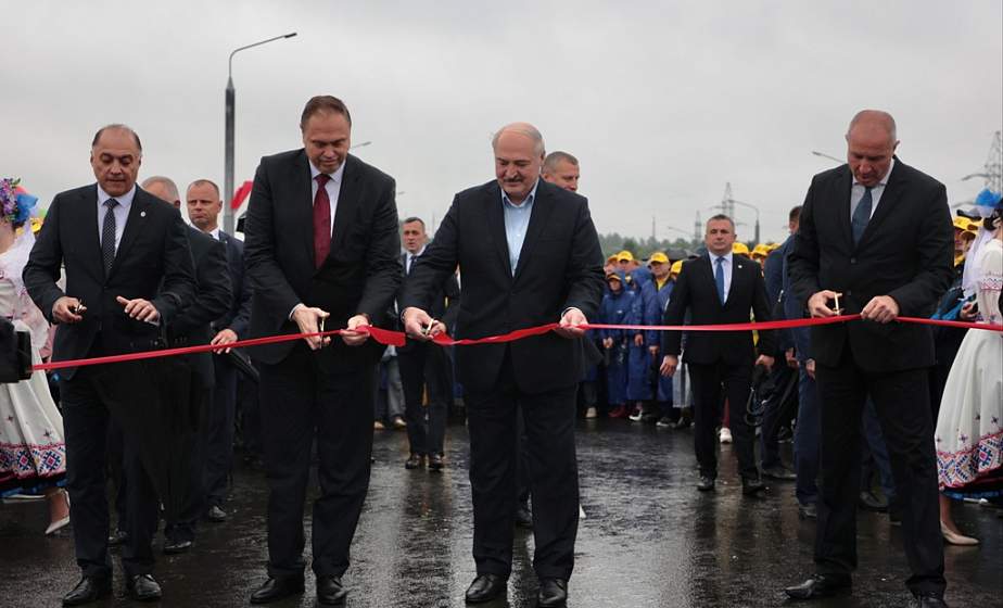 ФОТОФАКТ: Александр Лукашенко открыл Восточный мост в Гродно 