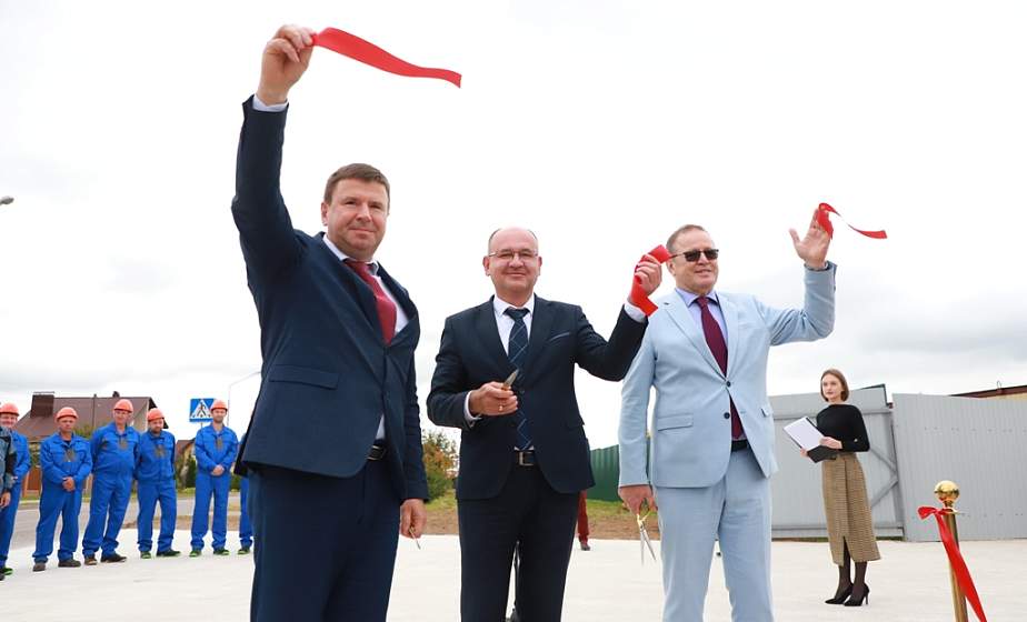 Памятный знак в честь закладки жилого комплекса «Погораны» установили в Гродно. Как будет выглядеть новый квартал таунхаусов?