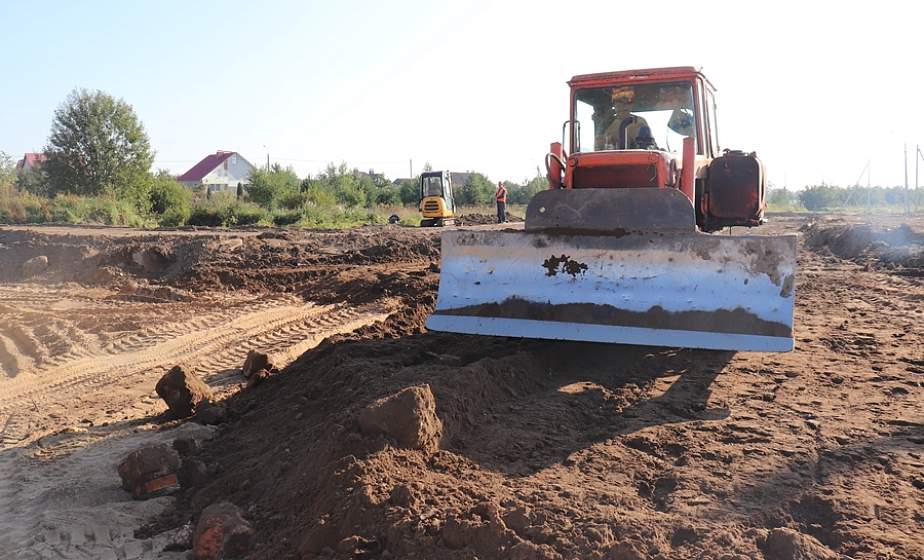 В Лиде закладывают основу под микрорайон индивидуальной жилой застройки Островля