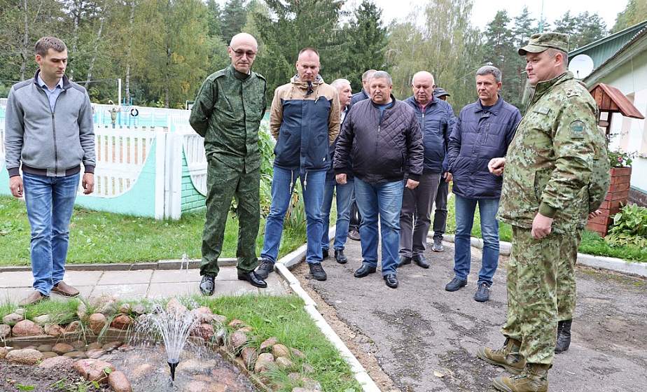 В День народного единства на пограничной заставе «Семеновка» встретились члены добровольных дружин Берестовицкого района