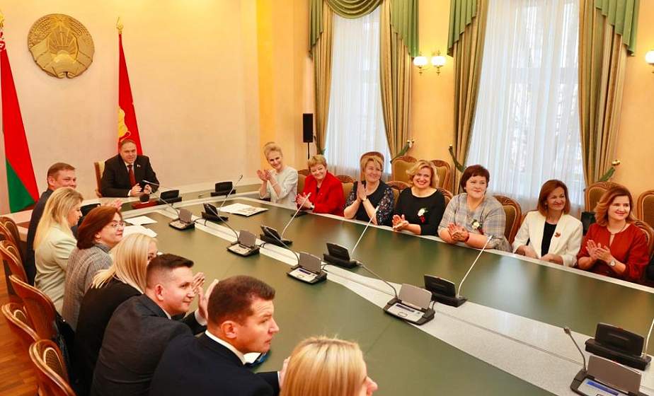 Учитель по призванию. В Гродно прошел торжественный прием ведущих педагогов области