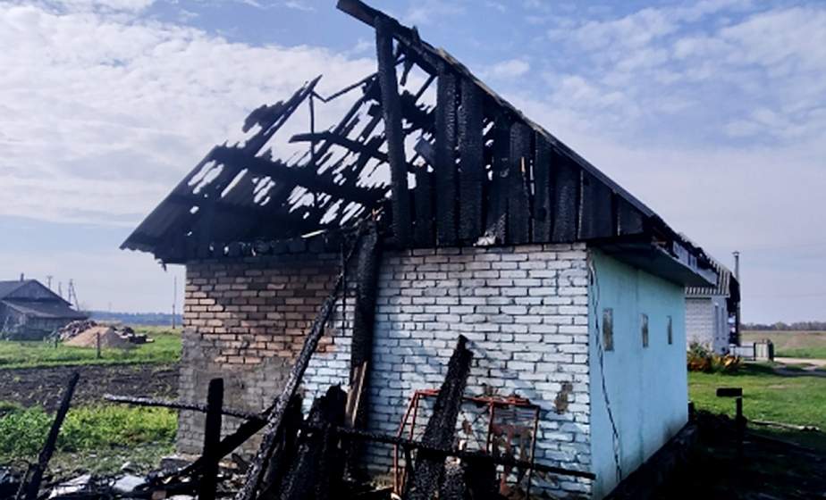 Не горят только рукописи. В аг.Морино на выходных случился пожар