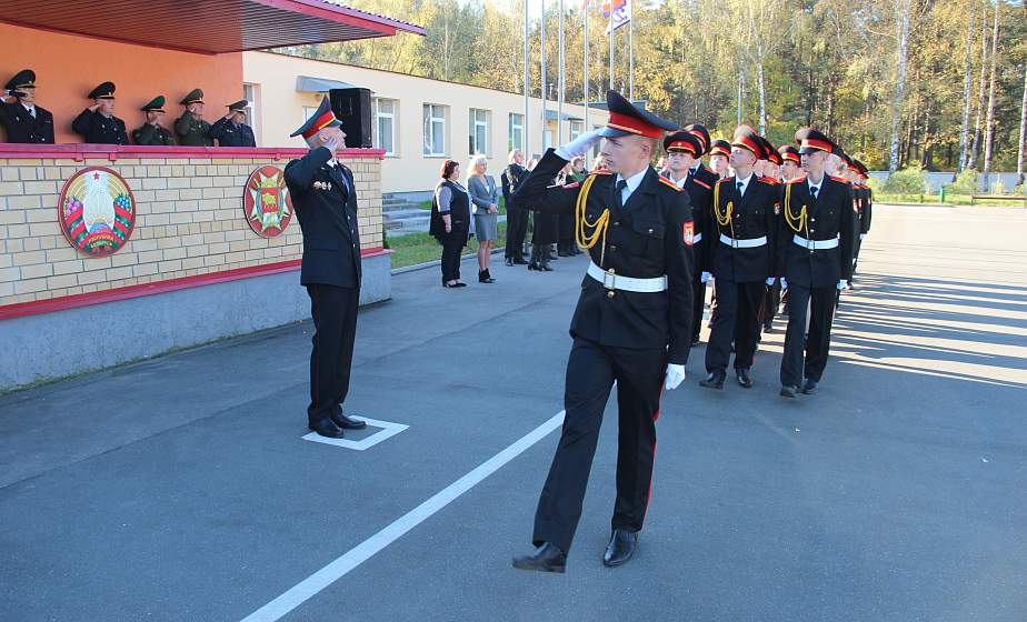 Как готовят будущих военных в Гродненском областном кадетском училище