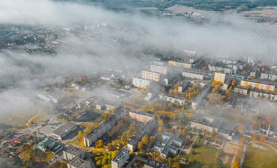 ФОТОФАКТ:  Туманное утро над Волковыском