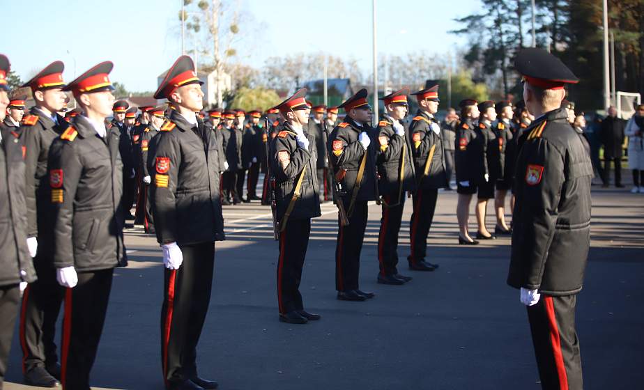 Учить патриотизму с юных лет. Областному кадетскому училищу – 10 лет 
