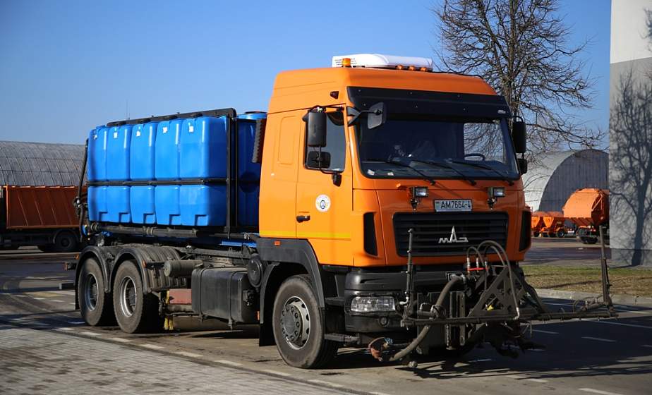 Автопарк ГГУПП «Спецавтохозяйство» пополнился двумя комбинированными машинами