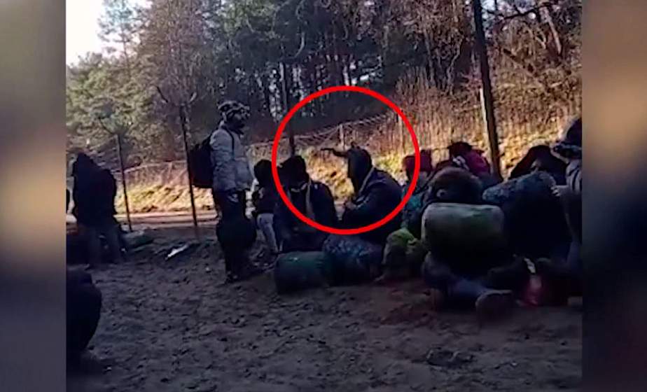 В беженцев на границе стреляли со стороны Польши (видео)