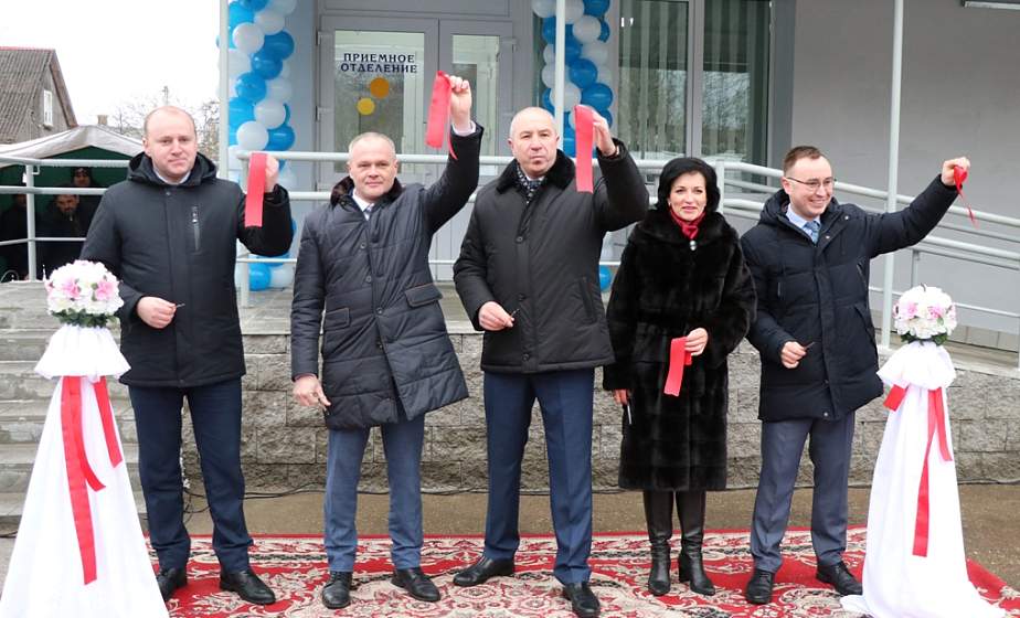 Новое приемное отделение открыли в Щучинской центральной районной больнице