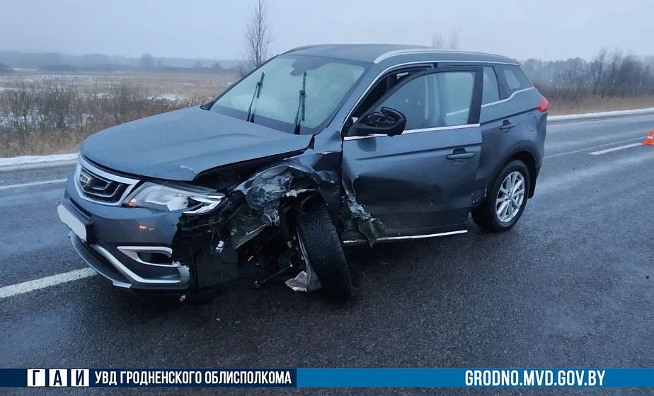 В результате ДТП в Берестовицком районе водитель получил перелом