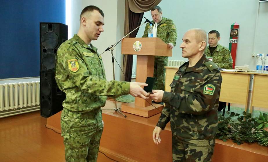 Гродненская погрангруппа признана лучшей по итогам работы за 2021 год