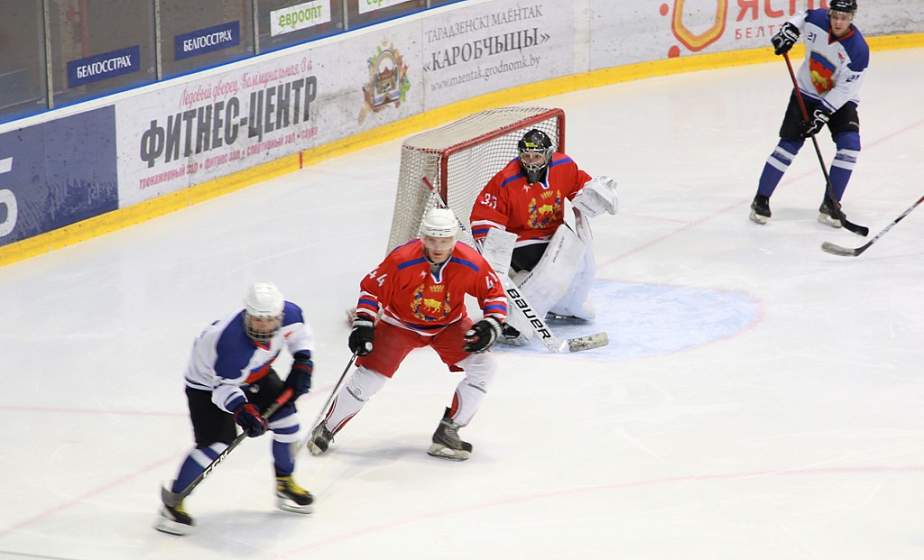 Команда Гродненщины разгромила команду Брестской области в матче XV Республиканских соревнований среди любителей на призы Президентского спортивного клуба