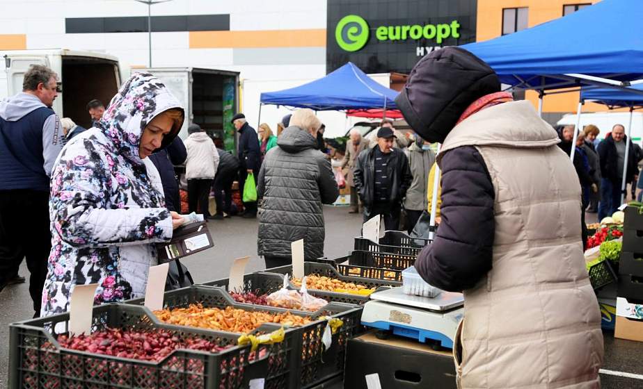 Хиты продаж – черешня, вишня, персики. Очередная весенняя сельскохозяйственная ярмарка развернулась в Гродно возле OldCity. Узнали, что и почем можно купить