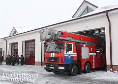 В микрорайоне Вишневец открылась новая пожарная часть 