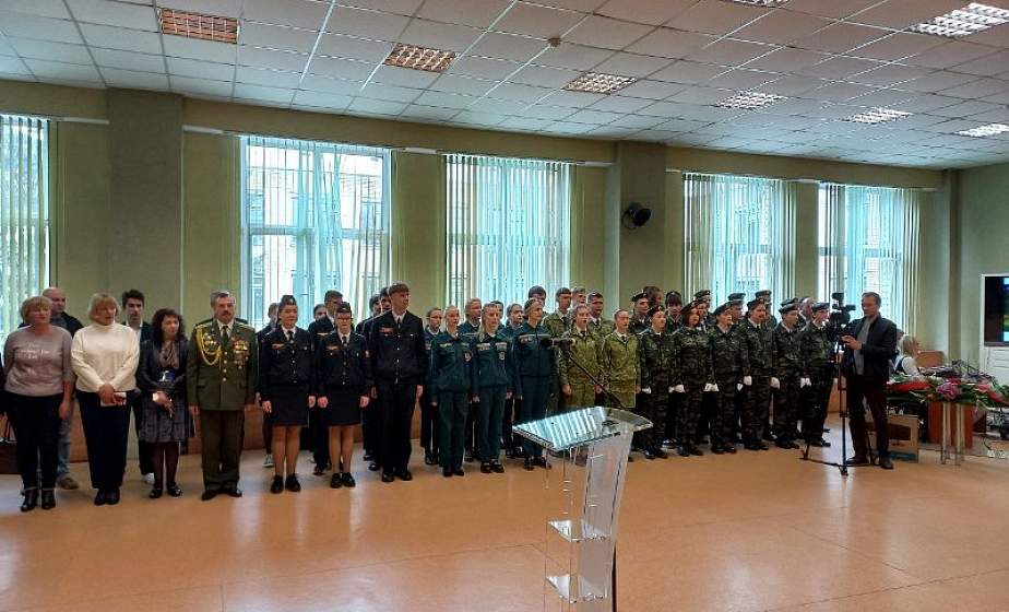 В Лиде состоялось открытие районного военно-патриотического клуба «Лидские львы»