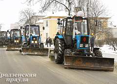 Вывоз снега из Гродно стал причиной неприятных сюрпризов