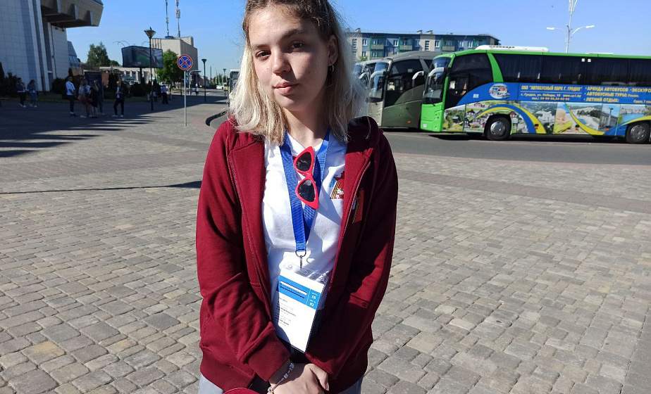 Участница проекта «Поезд Памяти» Ксения Волкова: «Молодежь Беларуси и России едина в отношении к героическому прошлому своих народов»