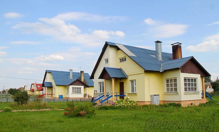 В Островецком районе ставят рекорды по индивидуальному жилищному строительству