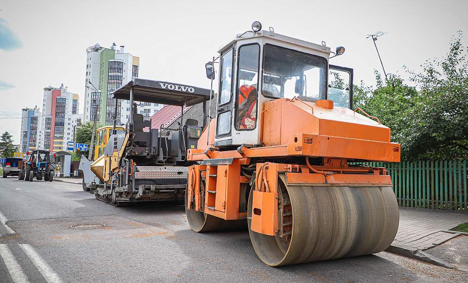 В Гродно в июле заменят асфальт на трех улицах и оборудуют площадку посадки и высадки детей около гимназии №9