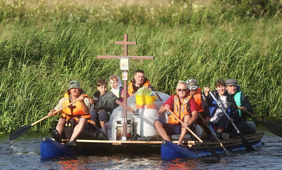 По Щаре и Неману. В Гродненской области стартовал миссионерский крестный сплав