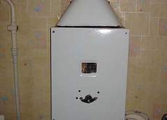 В Гродно по улице Жуковского из-за неисправной газовой колонки случился пожар