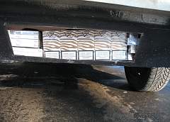 Житель Гродненского района пытался нелегально провезти через границу 4500 пачек сигарет