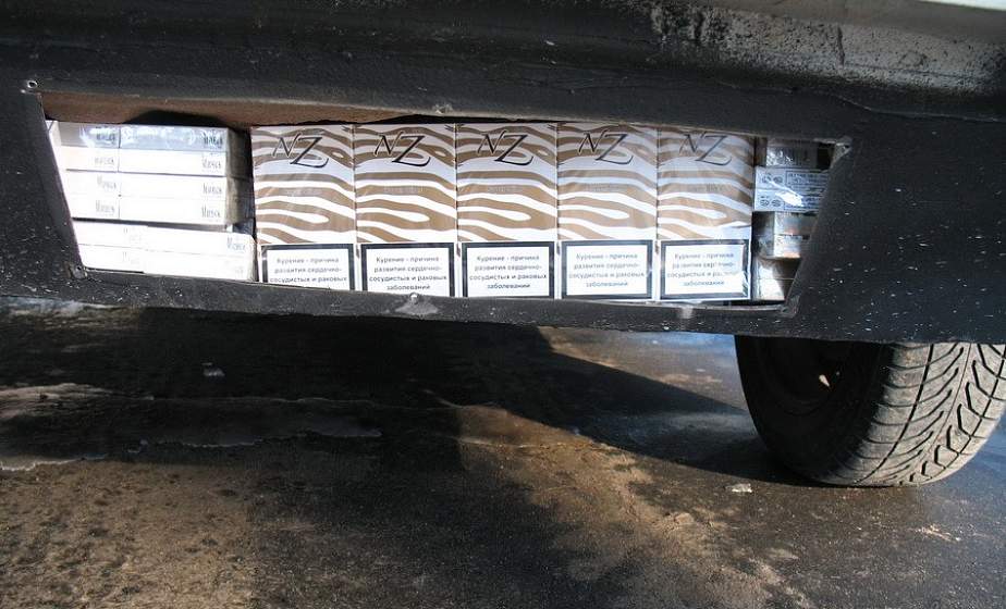 Житель Гродненского района пытался нелегально провезти через границу 4500 пачек сигарет