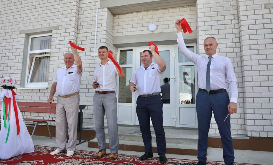Молочно-товарный комплекс открылся в Щучинском районе