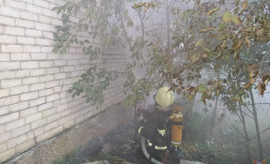 Дочь вывела мать из пожара: в Слонимском районе спасена местная жительница