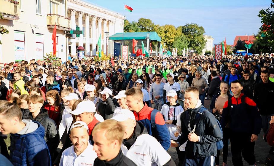 «Отличный праздник бега!» Более 4 тысяч гродненцев приняли участие в «Пробеге единства»