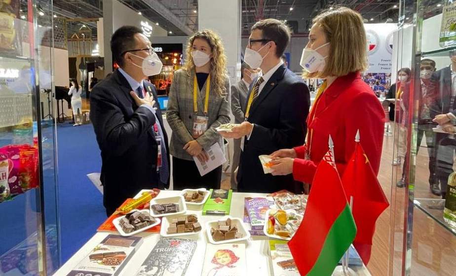 На пятой китайской международной выставке импорта открылся белорусский павильон