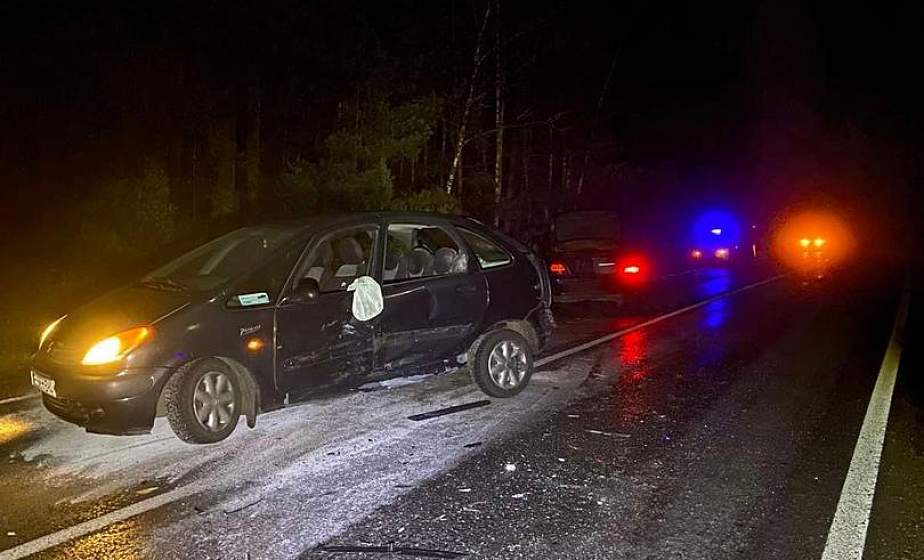 В Гродненском районе произошла авария из-за небезопасного разворота