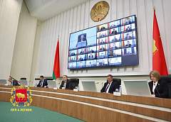 Бюджет с профицитом, расширение рынков экспорта, рекордный урожай. Итоги социально-экономического развития региона и исполнение бюджета за 9 месяцев обсудили на заседании облисполкома