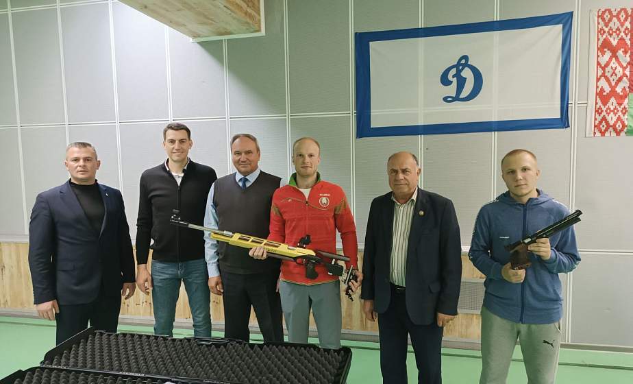В Гродно вручили «золотое оружие» лучшим стрелкам-спортсменам