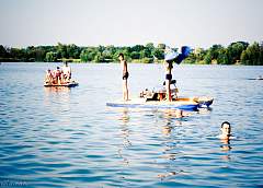 На центральном пляже в Гродно из-за жары ребенку стало плохо прямо в воде