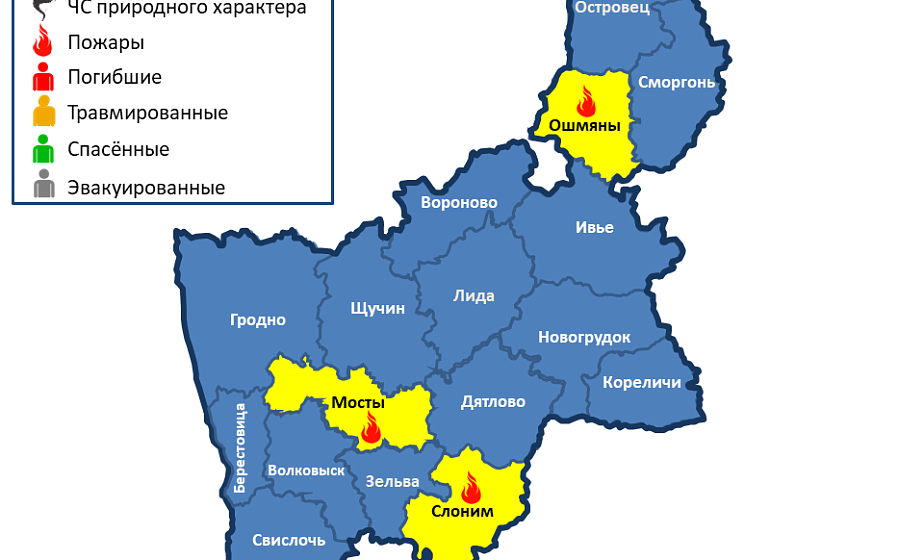 Горели хозпостройка, гараж и нежилой дом. На территории области произошло 3 пожара