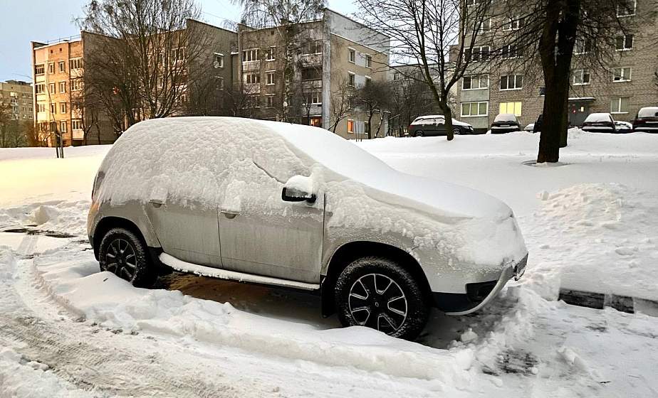 Фотофакт: Заснеженный Гродно 